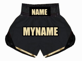 Box shorts selber machen : KNBSH-022-Schwarz