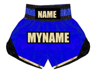 Box shorts selber machen : KNBSH-022-Blau