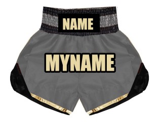 Boxshorts personalisieren : KNBSH-022-Silber
