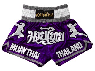 Kanong Muay Thai shorts - Thaiboxhosen : KNS-133-Violett