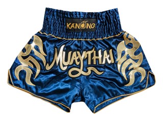 Kanong Muay Thai shorts - Thaiboxhosen : KNS-134-Marine