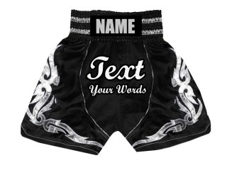 Box shorts personalisieren : KNBSH-024-Schwarz