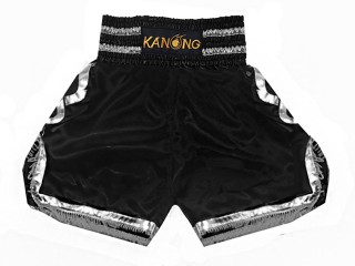 Kanong Boxhosen : KNBSH-201-Schwarz-Silber