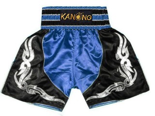 Kanong Boxhosen : KNBSH-202-Blau-Schwarz