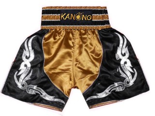 Kanong Boxhosen : KNBSH-202-Gold-Schwarz