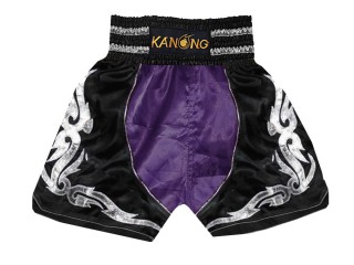 Kanong Boxhosen : KNBSH-202-Lila-Schwarz