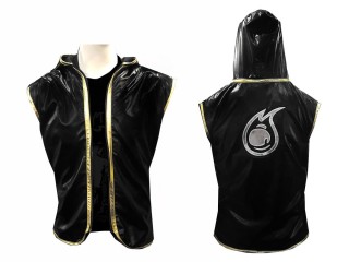 Kanong Frauen Kapuzenpullover / Hoodies Jacke Frauen : Schwarz