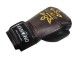 Kanong Echtleder Muay Thai Boxhandschuhe : Braun/Schwarz