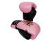 Kanong Echtleder Muay Thai Boxhandschuhe : Rosa/Schwarz