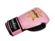 Kanong Echtleder Muay Thai Boxhandschuhe : Rosa/Schwarz