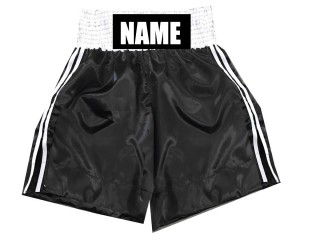 Maßgeschneiderte Boxshorts : KNBSH-026-Schwarz