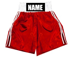 Personalisierte Boxshorts : KNBSH-026-Rot