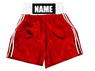 Maßgeschneiderte Boxshorts : KNBSH-026-Rot