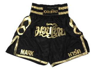 Personalisierte Boxshorts : KNBXCUST-2001-Schwarz