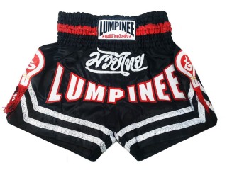 Lumpinee Muay Thai Shorts - Thaiboxhose für Kinder : LUM-036-Schwarz-K