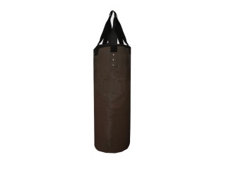 Kanong Personalisierte Mikrofaser-Leder Boxsack (ungefüllt) : Dunkelbraun 120 cm.
