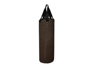 Kanong Maßgeschneiderte Mikrofaser-Leder Boxsack (ungefüllt) : Dunkelbraun 120 cm.