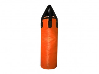 Kanong Maßgeschneiderte Mikrofaser-Leder Boxsack (ungefüllt) : Orange 120 cm.