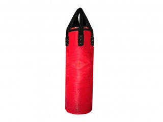 Kanong Maßgeschneiderte Mikrofaser-Sandsack, Hängend Mikrofaser-Leder Boxsack (ungefüllt): Red 120 cm.