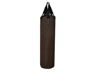 Kanong Personalisierte Mikrofaser-Leder Boxsack (ungefüllt) : Dunkelbraun 150 cm.