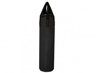 Kanong Personalisierte Mikrofaser-Leder Boxsack (ungefüllt) : Schwarz 180 cm.
