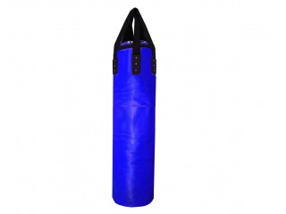 Kanong Maßgeschneiderte Mikrofaser-Sandsack, Hängend Mikrofaser-Leder Boxsack (ungefüllt): Blau 180 cm.