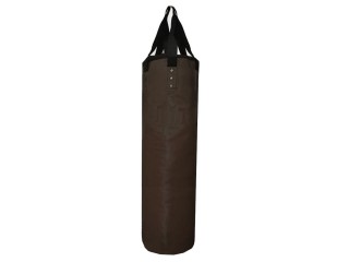 Kanong Maßgeschneiderte Mikrofaser-Leder Boxsack (ungefüllt) : Dunkelbraun 180 cm.