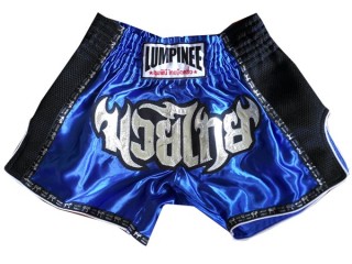 Lumpinee Retro Muay Thai Hose  : LUMRTO-003-Blau