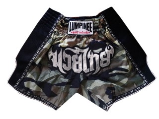 Lumpinee Retro Muay Thai Shorts - Thaiboxhose für Kinder : LUMRTO-003-Camo