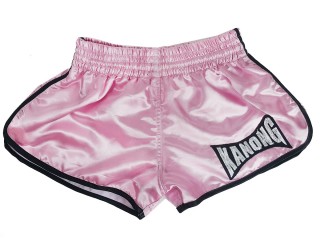 Kanong Frauen Muay Thai shorts - Thaiboxhosen für Kinder : KNSWO-402-Rosa