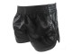 Kanong Frauen Retro Muay Thai shorts : KNSRTO-202-Schwarz