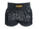 Kanong Retro Muay Thai shorts : KNSRTO-206-Schwarz