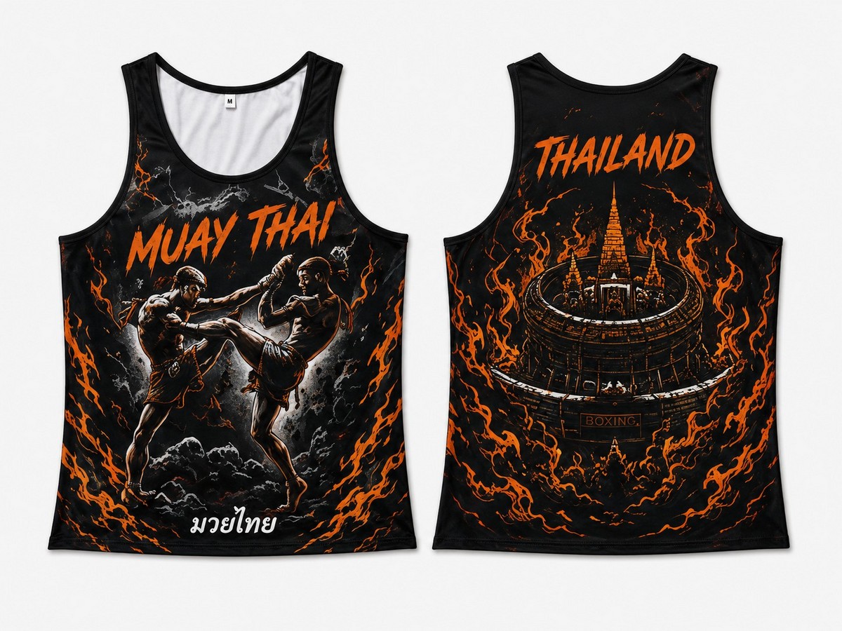 custom muay thai vest 15