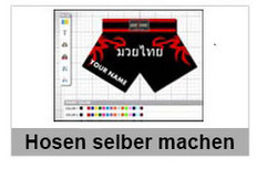 Muay thai shorts selber machen